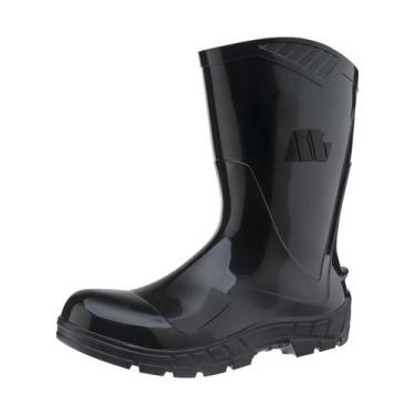 Imagem de Bota PVC cano medio preta de segurança vulcaflex - Marluvas, 37