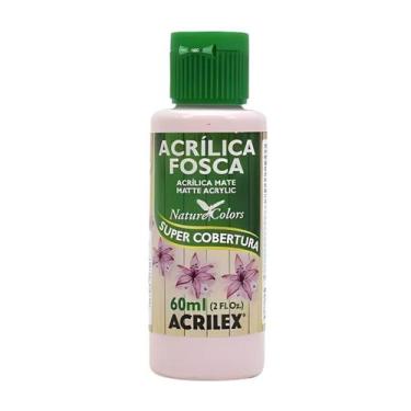 Imagem de Tinta acrilica fosca 60ml acrilex escolha a cor, 813 - ROSA BEBê