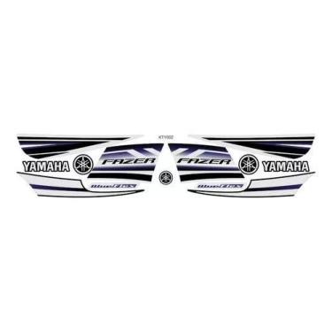 Imagem de Adesivo Fazer 250 Flex Kit Carenagem 2013 2014 2015 Azul - Resitank