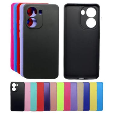Imagem de Capa Aveludada Proteção Para Poco X7 Pro 5g Silicone Capinha - Mustang