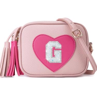 Imagem de OYLOLA Presentes de aniversário para meninas de 3, 4, 5, 6, 7 e 8 anos, presentes de Páscoa para crianças pequenas, meninas, bolsas, presente para meninas, rosa