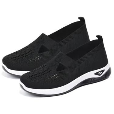 Imagem de Tênis ortopédicos femininos | sem cadarço Sapatos caminhada ortopédicos para mulheres | Mocassins e slip-ons femininos Zapatillas Ortopedias Para Mujer | Sapatos caminhada mulheres