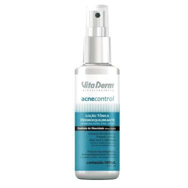 Imagem de Loção Tônica Dermoequilibrante 140ml Vita Derm - VITADERM
