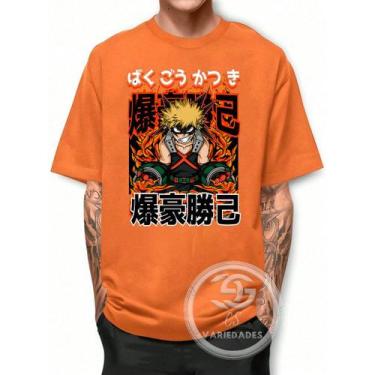Imagem de Camiseta Boku no Hero Anime Mangá Camiseta  Anime  100% Algodão Malha 
