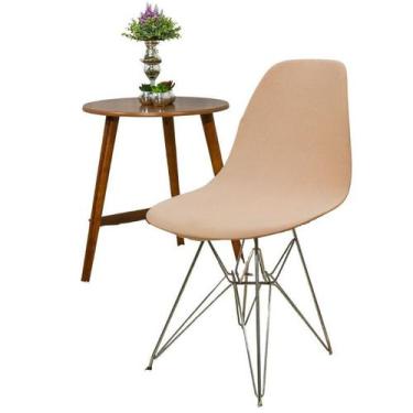 Imagem de Presente de Natal 8 Capas Cadeira Charles Eames Bege - Charme do Detal