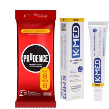 Imagem de Preservativo Camisinha Classico leve 8 Pague 6 + Kmed 25 gramas - Prud