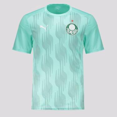 Imagem de Camisa Puma Palmeiras Pré-Jogo 2025 Verde, GG