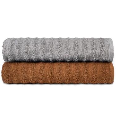 Imagem de Kit 2 Toalhas Banhão Gigante Super Absorção Macia - Ocean - Central To