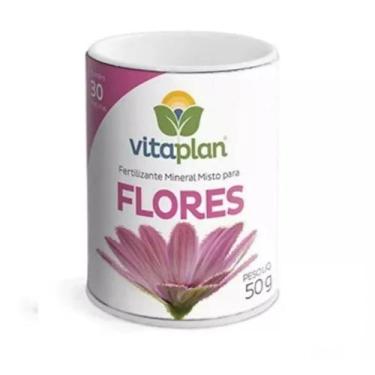 Imagem de Fertilizante em Pastilha p/ Flores Liberação Lenta c/ 50g VITAPLAN - N