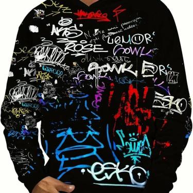 Imagem de Moletom Masculino 3D Pulver Esportivo Casual Lavvel e Elstico