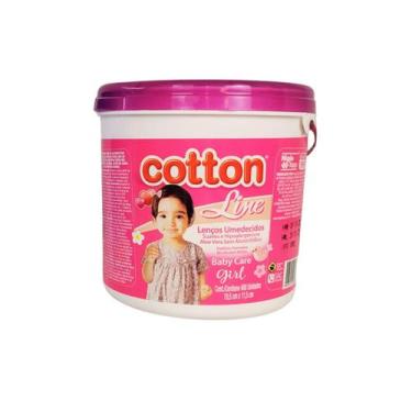 Imagem de Lenços Umedecidos Toalhas 2 Baldes Com 400 Unidades Cada Cotton Baby, 