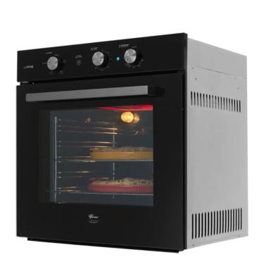 Imagem de Forno A Gás De Embutir Fischer Infinity 78L Com Grill Preto