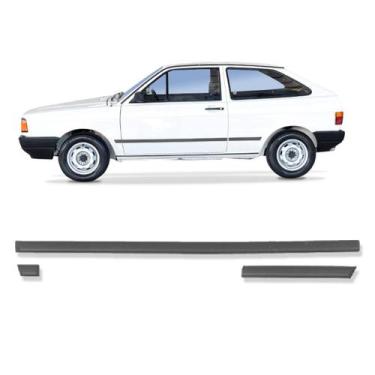 Imagem de Jogo Friso Lateral Gol Cl 1987 88 A 1994 6pcs Cinza Escuro - SP ACESSÓ