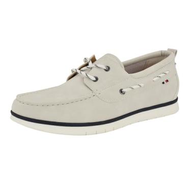 Imagem de Tommy Hilfiger Sapato masculino Sator Boat, Branco 140, 39