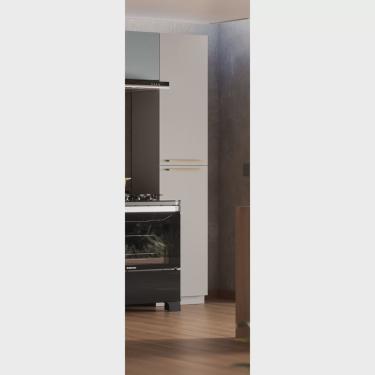 Imagem de Paneleiro 2 Portas 230cm Altura 100% Mdf Dobradiças Slow Motion 100% Mdf Essence Itatiaia