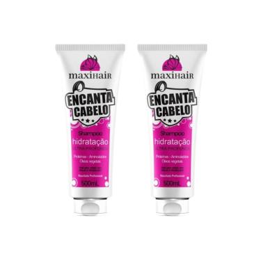 Imagem de Shampoo Maxihair 500Ml Encanto Cabelo - Kit Com 2Un