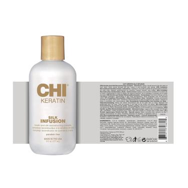 Imagem de Serum chi Keratin Silk Infusion para cabelos 177mL