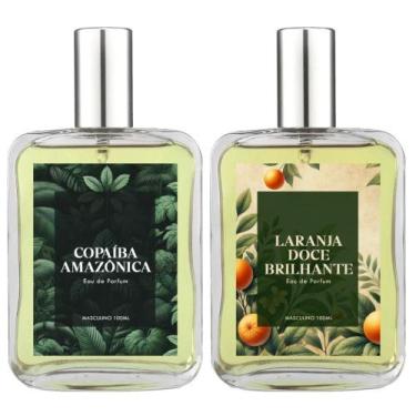 Imagem de Kit Perfume Masc. Copaíba E Laranja Doce Brilhante 100Ml - Essência Do