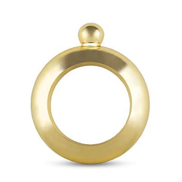Imagem de Blush Bracelete feminino de aço inoxidável, pulseira secreta de vinho, 113 g, ouro