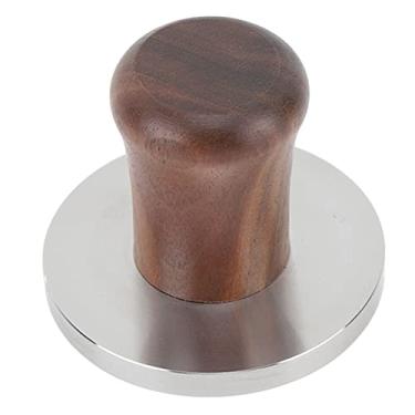 Imagem de Violagem de café Em pó, Prensa de café Expresso Destacável Com Base Plana de Aço Inoxidável e Alça de Nogueira, para Casa, Escritório, Loja, Fácil de Segurar e Limpar, Acessório