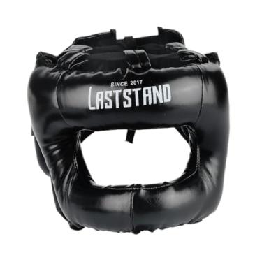 Imagem de rockible Capacete de boxe, treinar MMA Sparring Gear Muay thai chapéu, equipamento de cabeça de kickboxing para lutar com karatê de Taekwondo, S
