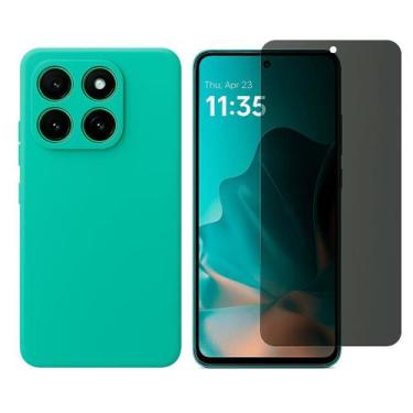 Imagem de Capa Para Motorola Moto Edge 60 Fusion + Pelicula Privacy - GR Global 