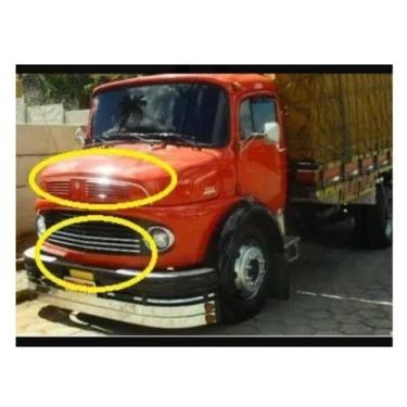 Imagem de Friso Adesivo Cromado Caminhão Mb 1113 Veículos Adaptação - Cavallaro 