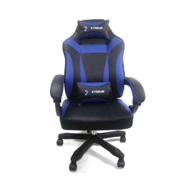 Imagem de Cadeira Gamer Xtreme Supra Preta E Azul