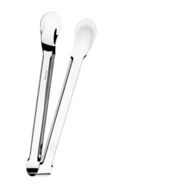 Imagem de Kit 2 Pegador Pegadores De Frios 18cm Doces Gelo Pinça Salgados Lanches Em Inox(1 UNIDADE)