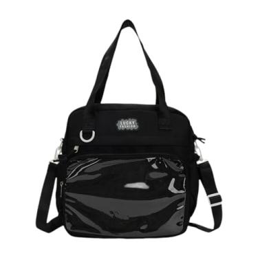 Imagem de APLVFFZH Ita Bag Bolsa de Mão para Festa Lembrancinha Anime Cosplay, Preto