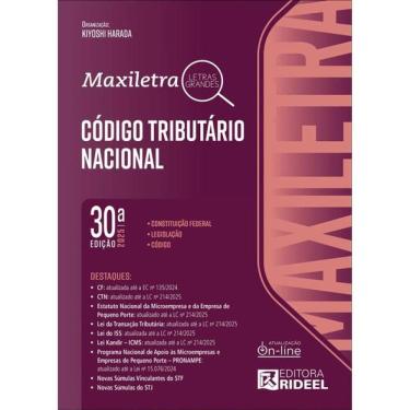 Imagem de Código Tributário Nacional - Maxiletra - 2025