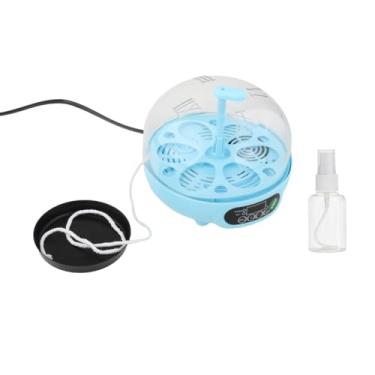 Imagem de IEUDNS Incubadora de ovos, máquina de chocar, giro automático inteligente de ovos, pequena incubadora de aves, chocadeira para codornas, papagaios, pombos,