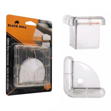 Imagem de Protetor de Quina - Segurança para Bebês - 4 Unidades - Black Bull