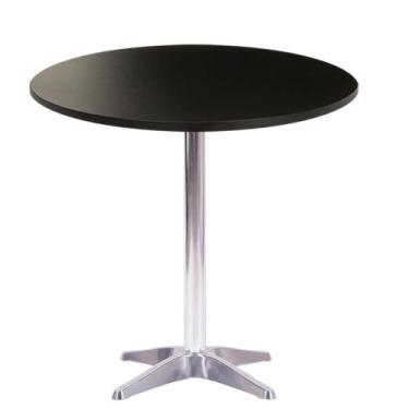 Imagem de Mesa Delta em Alumínio 75 cm (Altura) com Tampo em MDP Redonda 70 cm P