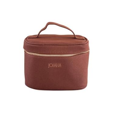 Imagem de Joiana | Organizador de joias e bolsa de maquiagem Joiana | Estojo cosmético pequeno com zíper e compartimentos para anéis, brincos e itens essenciais de beleza – Presente ideal para mulheres