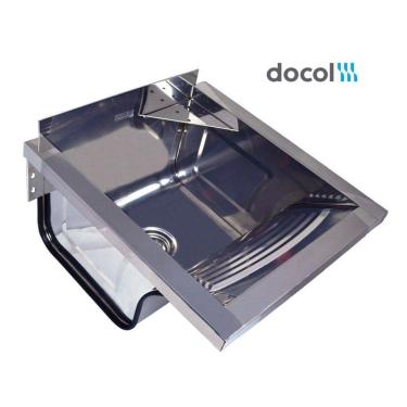 Imagem de Tanque Inox Docol Para Fixar Na Parede 44X47Cm