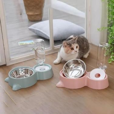 Imagem de Bebedouro pet Automático Para animais de estimação Cachorros E Gatos Filhotes Raças Pequenas (Aleatório)