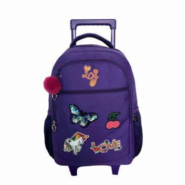 Imagem de Mochila De Carrinho Lili July Feminino Juvenil Porta Note - Santino, L