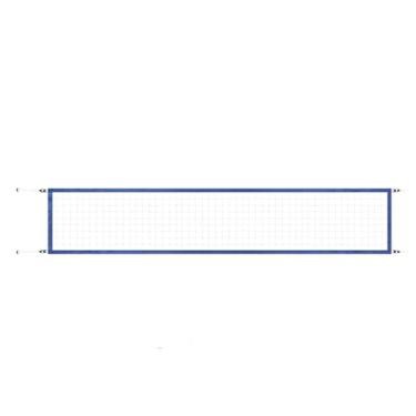 Imagem de kowaku Rede de vôlei de piscina, rede de prática de vôlei dobrável e resistente com bolsa de armazenamento para parque, quintal, piscina, gramado, Azul Escuro