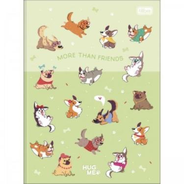 Imagem de Caderno Brochurao Fem 20x27,50 Univ Hug Me 80fls Capa Sortida - Tilibr