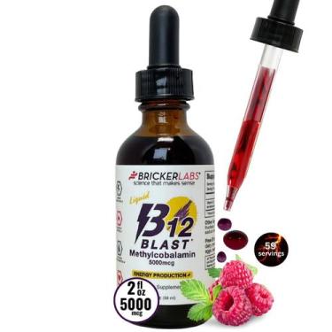 Imagem de Suplemento Bricker Labs B12 Blast Metilcobalamina 5000mcg