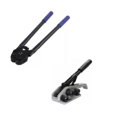 Imagem de Alicate Esticador Selador para Fita PET 13 a 16mm  Solução Completa pa