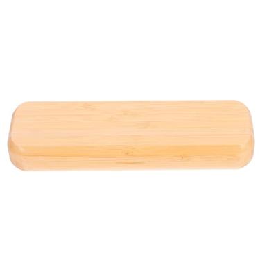 Imagem de TEHAUX Estojo De Apresentação Para Caneta Única, Caixa Lápis Madeira, Organizador Fonte, Madeira Armazenamento E Exibição Escritório Comercial