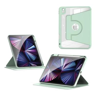 Imagem de Capa Rotativa Removível Magnética Para iPad 10 Geração