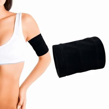 Imagem de LEIZEHUAXU Braçadeira Alongadora Para Sensor Diabético - Adapta-Se A Todos Os Dispositivos De Cgm, Protege O Compartimento Insulina, À Prova Suor, Respirável (Preta, Gg)