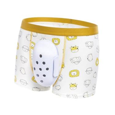 Imagem de Esquirla Roupa íntima para circuncisão, roupa íntima com proteção macia, evita atrito para meninos e crianças adolescentes, Tamanho 160