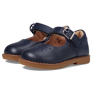Imagem de Stride Rite Sapatilha Mary Jane feminina Sr Mara (Bebê/Criança pequena), Azul marino, 1 Little Kid