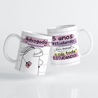 Imagem de Caneca xicara profissão flork advogado advogada 25EI (advogada)