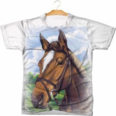 Imagem de Camiseta Blusa Cavalo Feminino Masculino Infantil - 07 - MAHALO CAMISE