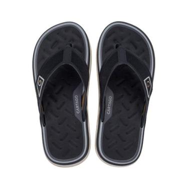 Imagem de Chinelo Cartago Malaga Sport Double Confort, Preto, 39